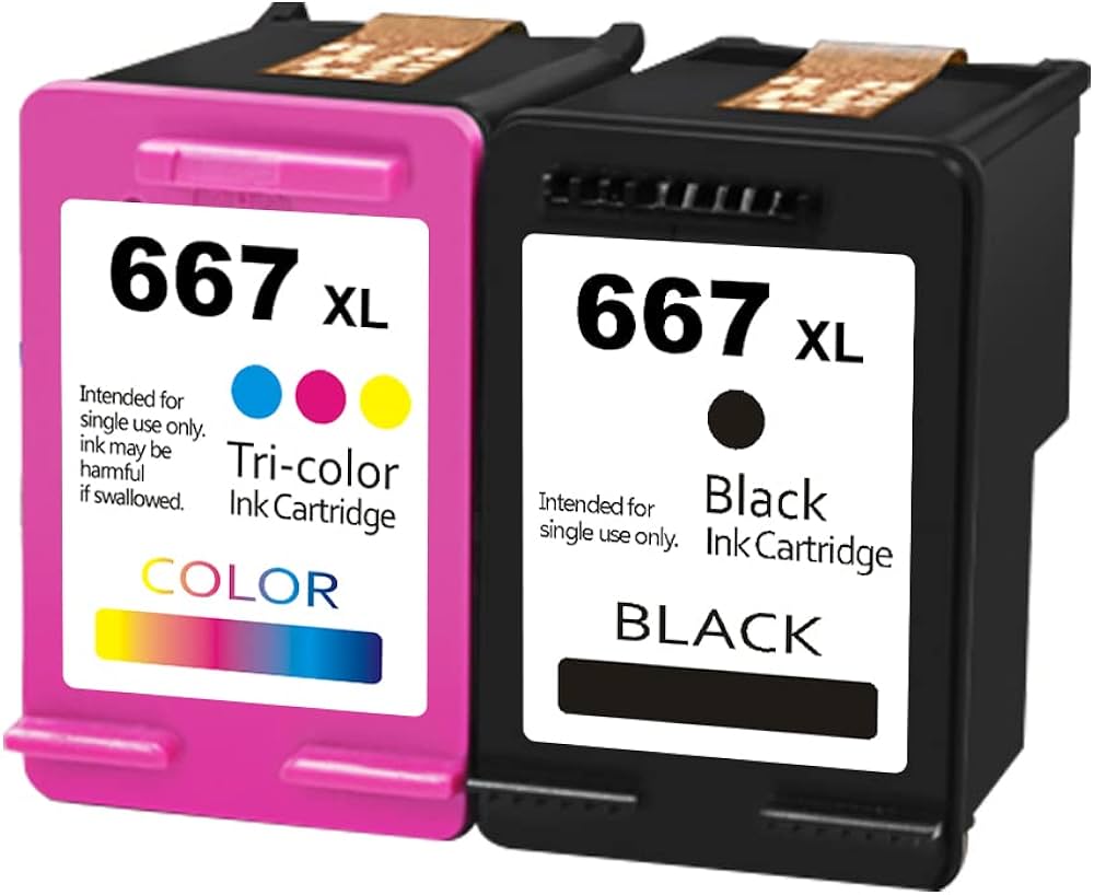 cartucho hp 667 compatible